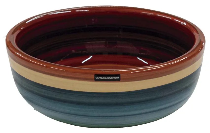 Vaso Cumbuca decorativo em Cerâmica Carolina Haveroth – Uyuni Alto Brilho Kleiner