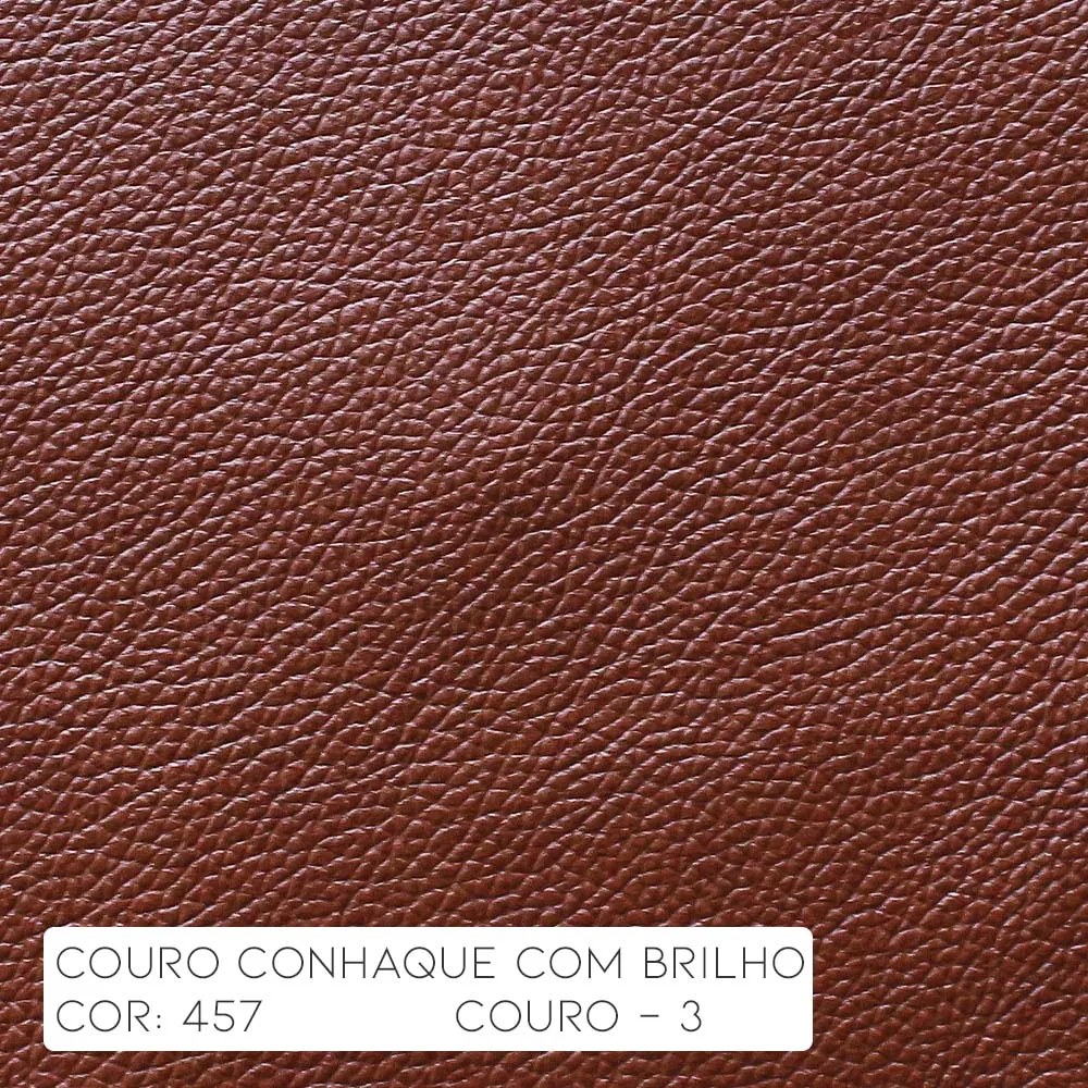 Poltrona do Papai Reclinável Elétrica Power Touch Armênia Couro Conhaque G40 - Gran Belo