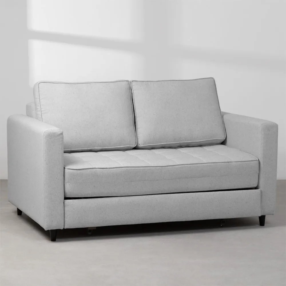 Sofá-Cama Mira Casal - Cinza - 1,50 m