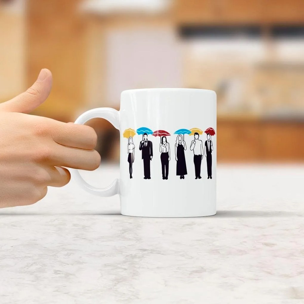 Caneca Porcelana Friends Central Perk Café