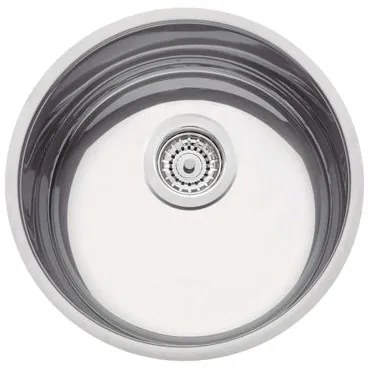 Cuba de Embutir Tramontina Luna 35 BL Prime em Aço Inox Alto Brilho 35 cm