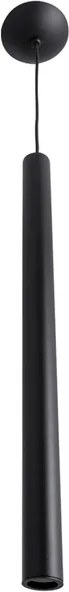 Pendente Aluminio Preto 59,5X4cm Lisse I