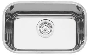 Cuba n.1 Tramontina Lavínia Prime em Aço Inox Alto Brilho 47 x 30 x 17 cm com Válvula