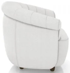 Poltrona Sala de Estar Pé Madeira Lykan Boucle Cru Z32 - Mpozenat