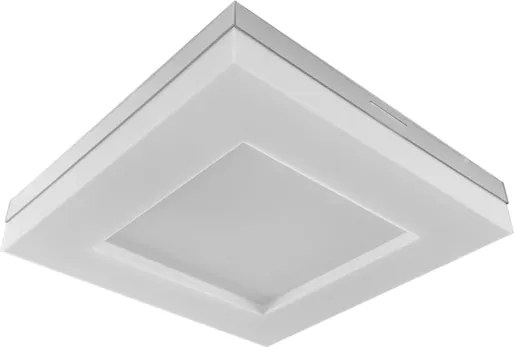 Plafon Led Sobrepor Branco 25W Asturias - LED BRANCO QUENTE (3000K)