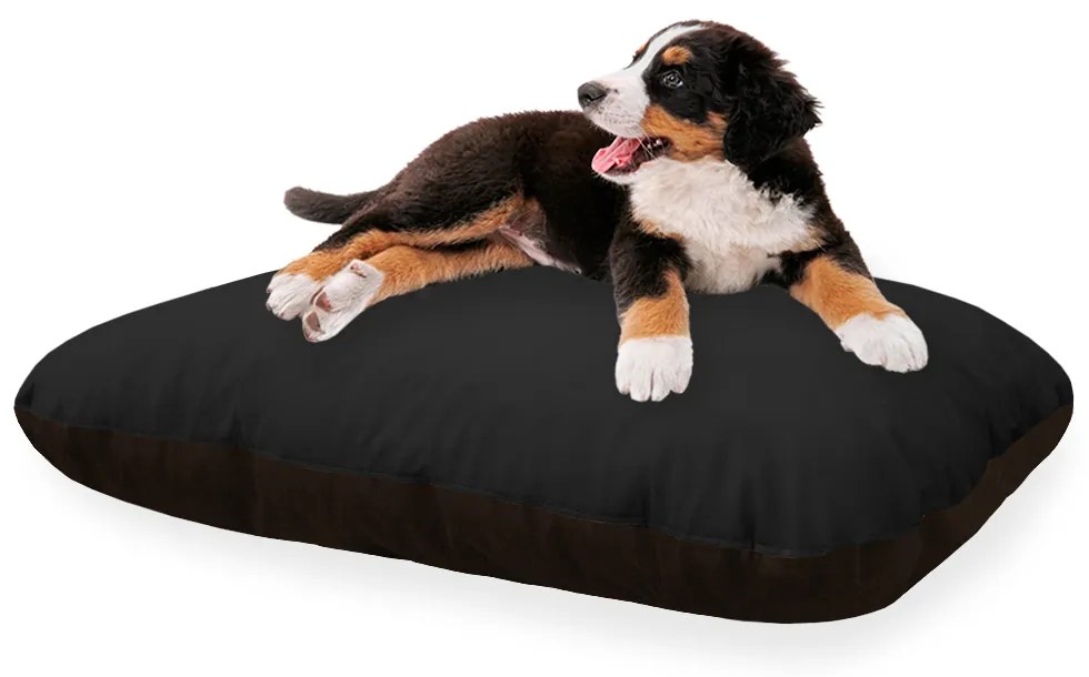 Almofada Cama Pet Mila Veludo Cores - Preto