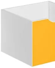 Kit 6 Gavetas para Nicho Organizador Q01 Colorido - Mpozenato
