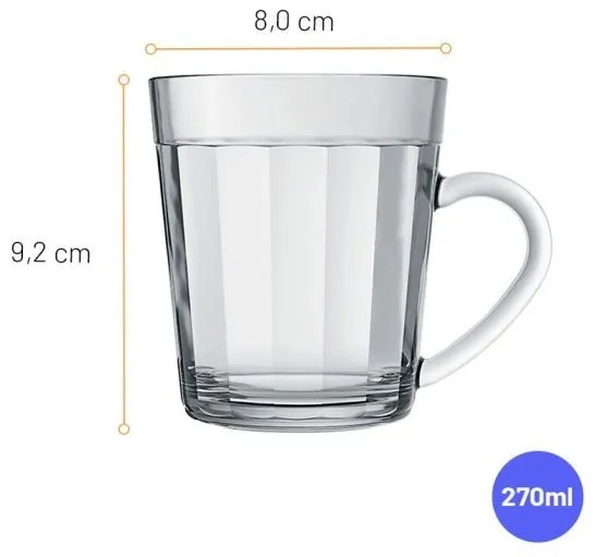Canecas Copo Americano 270ml