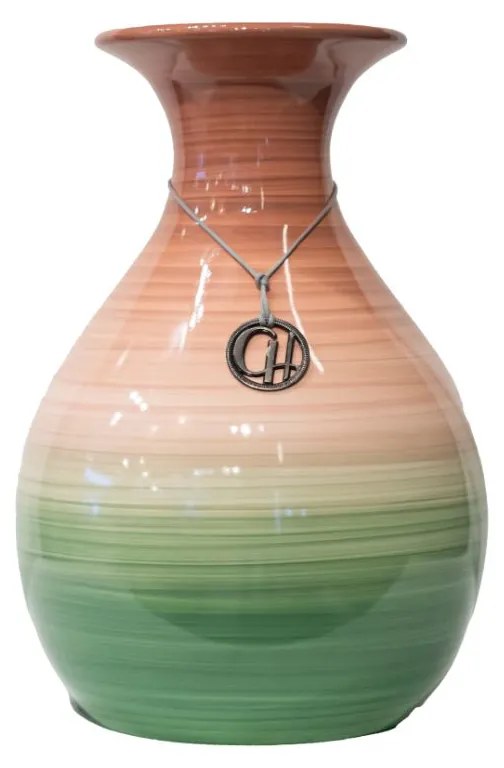 Vaso Bojudo Decorativo em Cerâmica Carolina Haveroth – Miami Alto Brilho