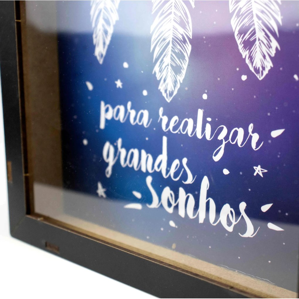 Quadro e Cofre Filtro dos Sonhos - D'Rossi