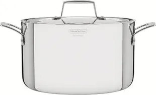 Caçarola Funda Tramontina Grano em Aço Inox 20cm 3,8L Indução
