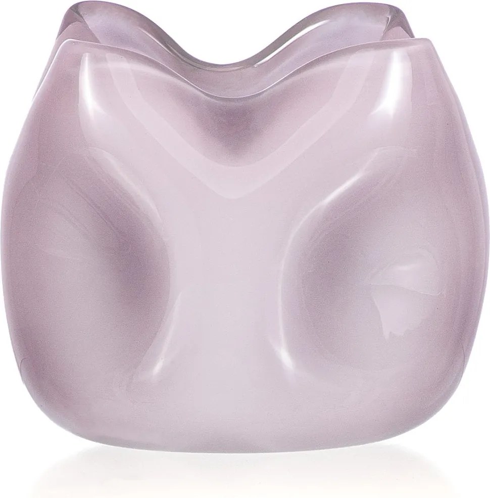 Vaso Murano Camelia P  Jade Rosa