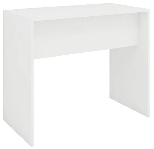 Mesa Escrivaninha Escritório Home Office Organizadora Branca