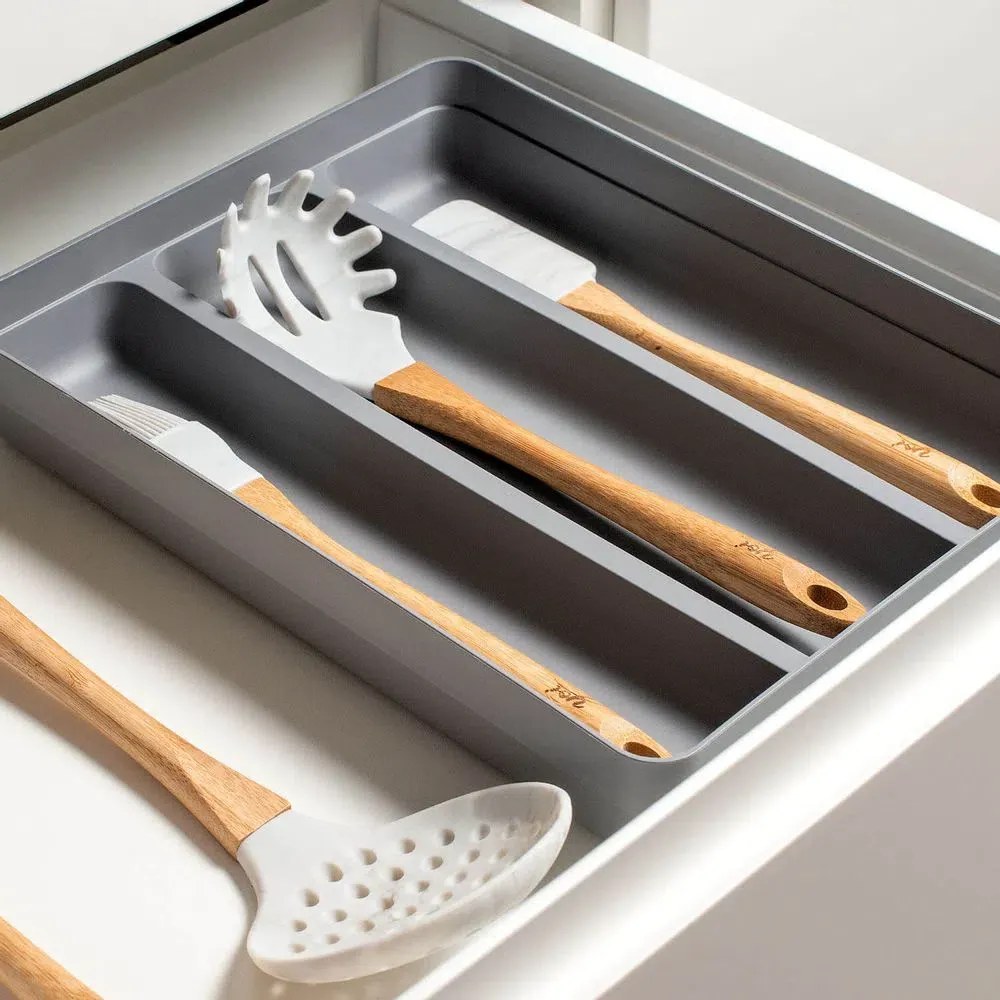 Organizador de Utensílios Logic - Chumbo
