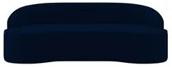 Sofá 2 Lugares para Sala de Estar Living 150cm Theo D06 Veludo Royal -