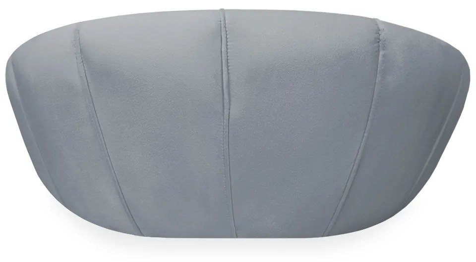 Cama Pet Ariel para Cães e Gatos Almofadada Veludo Cores - Cinza Grafite