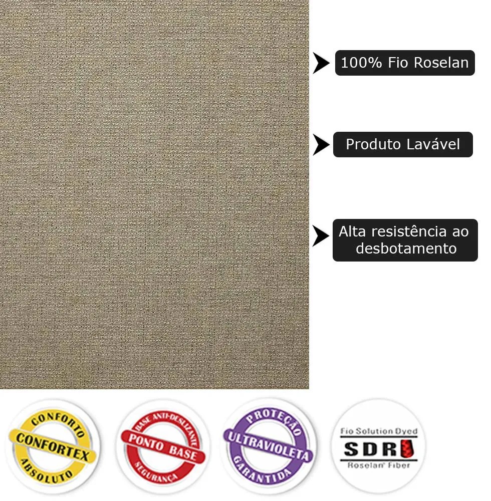 Tapete Para Sala de Estar New Bouclê 2,00x2,50 Sergipe G57 - Tapetes São Carlos