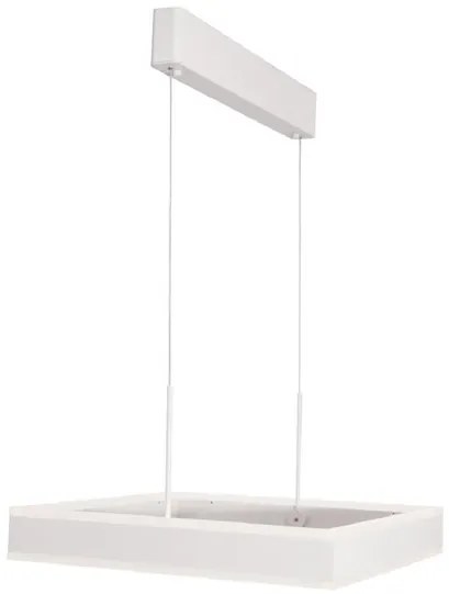 Pendente Led Aluminio Acrilico 30W 3200K Yamamura - BRANCO