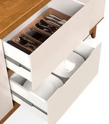 Buffet Aparador para Sala de Jantar 163cm Flow Off/Freijó - EJ Móveis