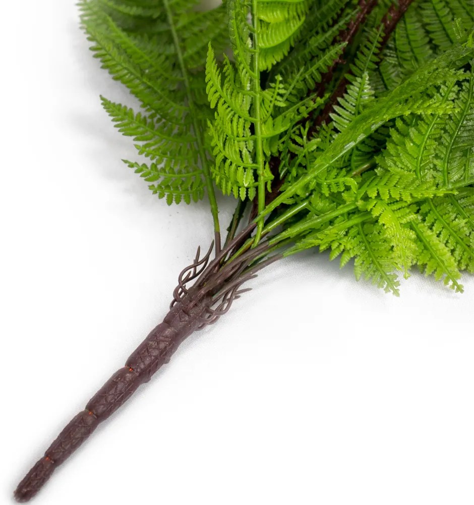 Planta Artificial Folhagem de Samambaia Pendente Verde 78 cm F04 - D'Rossi