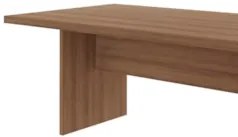 Mesa Escritório Reunião 200x71x100 cm ME4119 Amêndoa - Tecno Mobili