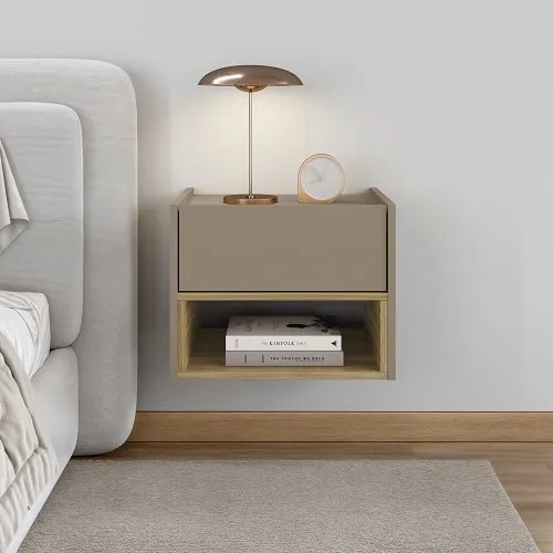 Mesa De Cabeceira Florença Fendi/Hannover - Casa D Móveis