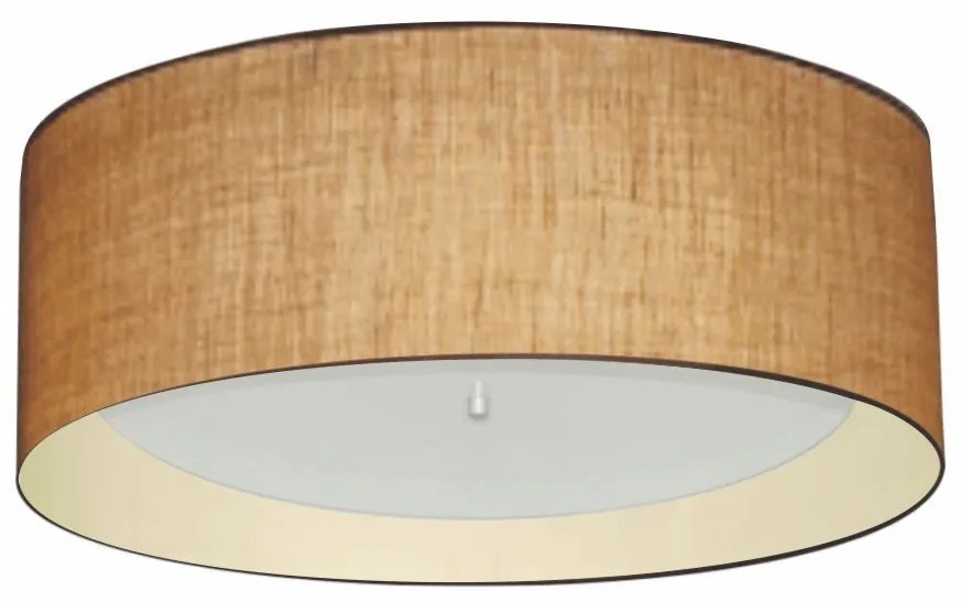 Plafon Para Banheiro Cilíndrico SB-3008 Cúpula Cor Palha Bege