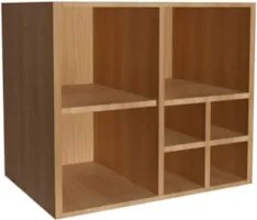 Gabinete Banheiro 68cm Para Cuba 1 Porta Nanna Mel/Arenas F10 - Mpozen