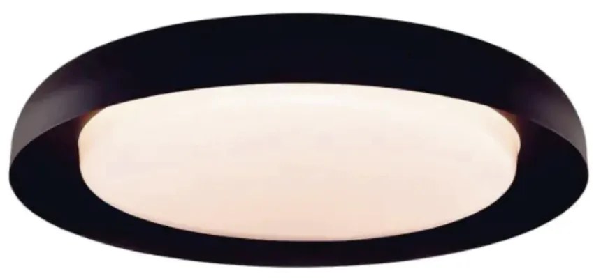 Plafon Jetty Ø50X12Cm Led 56W Bivolt - Usina 19956/50Led (OL-F - Verde Oliva Fosco, 4000k)
