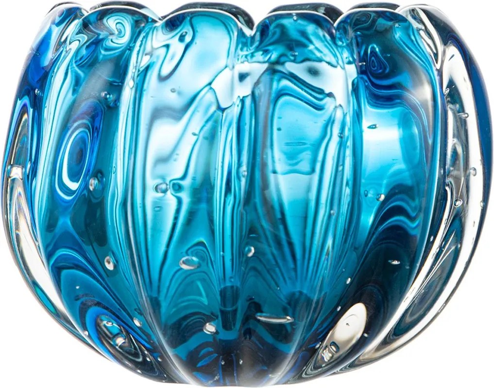Cachepot Murano Liceu Aquamarine