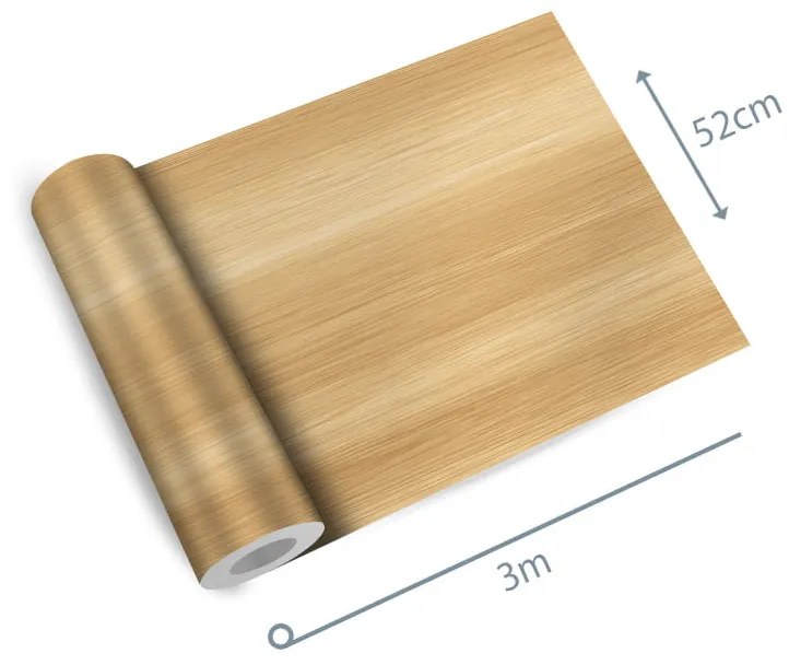 Papel de parede adesivo madeira amarelada