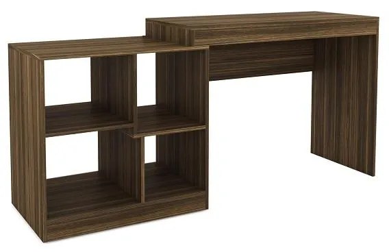 Mesa Escrivaninha 4 Nichos Home Office Multifuncional Cast