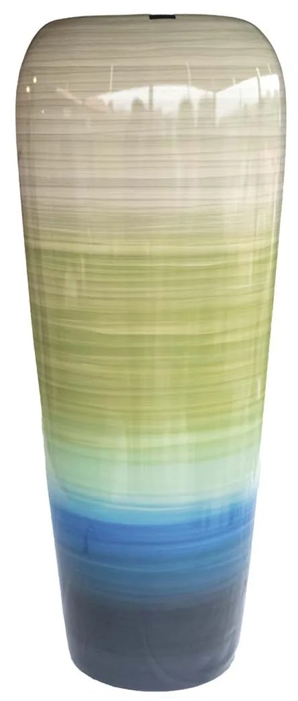 Vaso de Jardim em Fibra Napoli - Essência Listrado Alto Brilho Kleiner