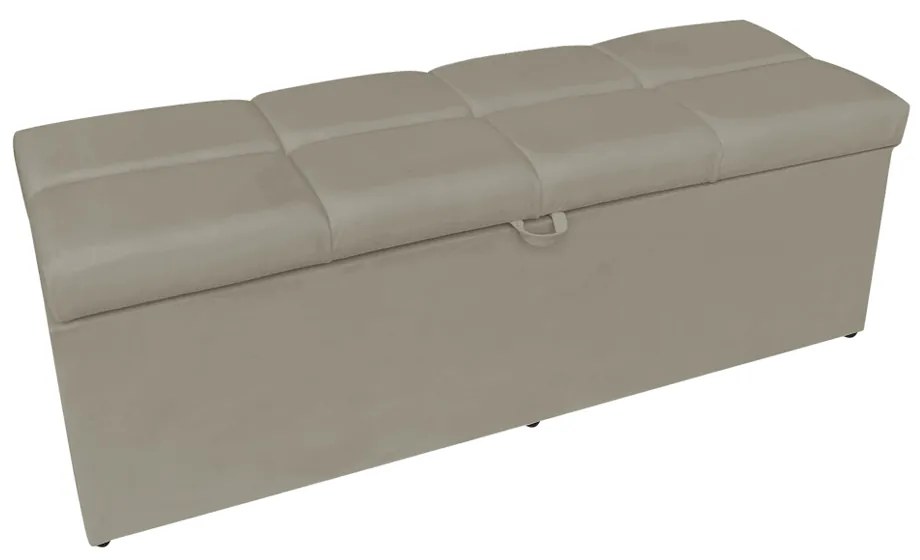 Calçadeira Nina 90 cm Suede Marrom Rato D'Rossi