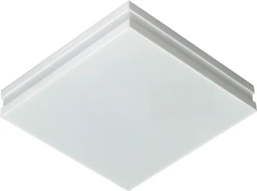 Plafon Led De Sobrepor Quadrado Branco 16w Bilbao - LED BRANCO FRIO (6500K)