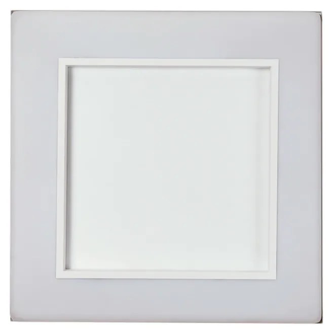 Plafon Meg 27X27Cm Led 16,4W Bivolt | Usina 19030/27 (MR-T - Marrom Texturizado, 4000k)