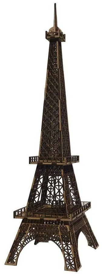 Torre Eiffel Decorativa Corte Laser Mdf Cru 60cm M08 - D'Rossi