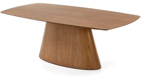 Mesa Jantar Caprini Tampo Barril Base Amêndoa 220cm - 78830 Sun house