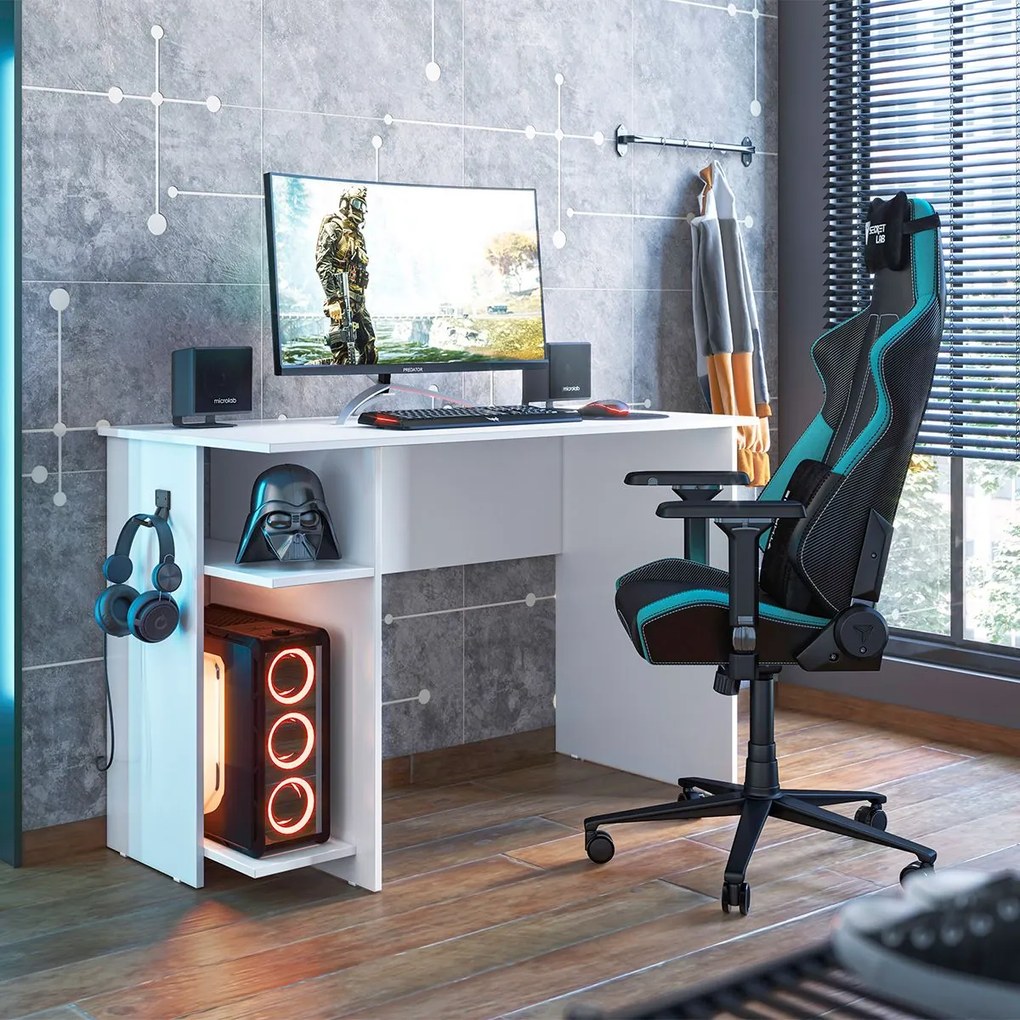 Mesa de Escritório YorK Q01 - ADJ Decor