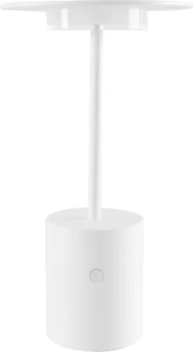 Luminaria De Mesa Aluminio Branco 330Lm 3W 3000K Nero