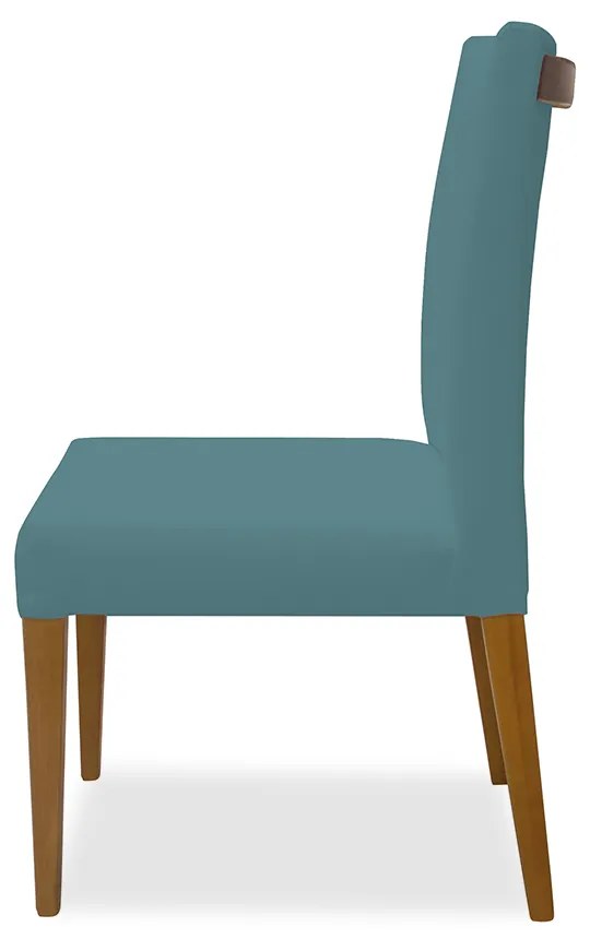 Cadeira de Jantar Milan Linho Azul