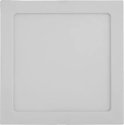 Plafon Led De Embutir Quadrado Branco 18W Panel - LED BRANCO FRIO (6000K)