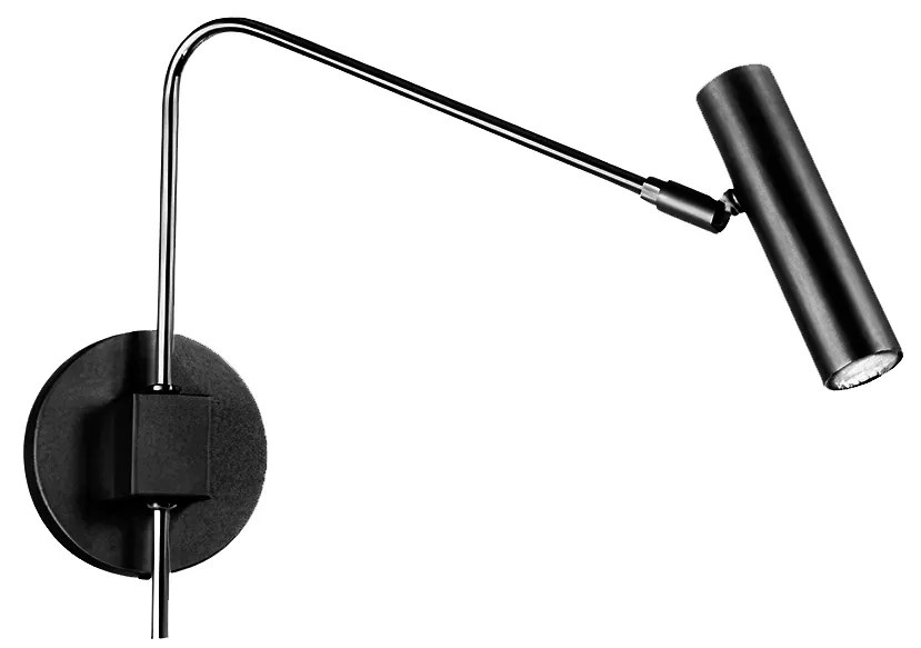 Arandela Haste Articulada Tubinho 12X40X32Cm Metal 01Xmr11 | Old Artis... (BRANCO)