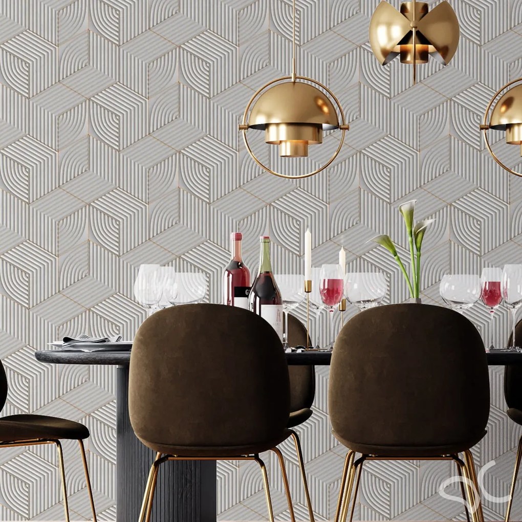 Papel de Parede 3D Para Sala Hall Escritório