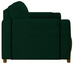 Kit 2 Poltronas Decorativas para Sala de Estar 98cm Amaranto Z32 Velud