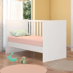Berço Americano Mini Cama Doce Sonho Branco - Qmovi