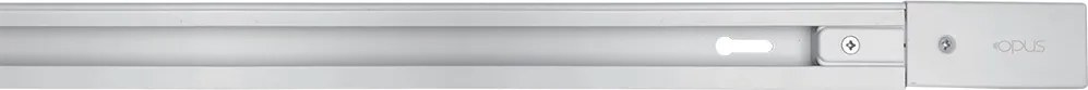 Trilho Eletrificado De Sobrepor 150X2X3,5Cm Branco | Opus Ac 81829 (Branco)