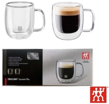 Jogo 2 Canecas Espresso ZWILLING Sorrento 80ml