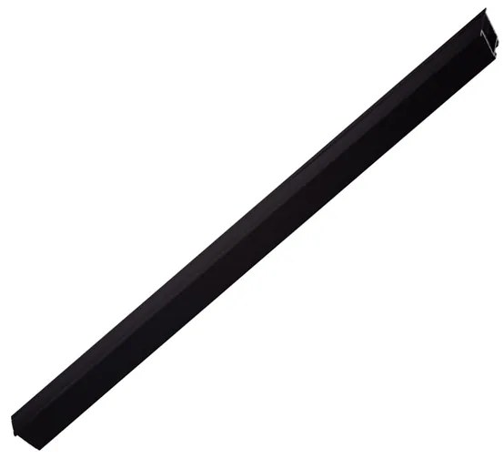 Perfil De Embutir Aluminio Sem Iluminacao 50Cm 45 Fit15 - PRETO