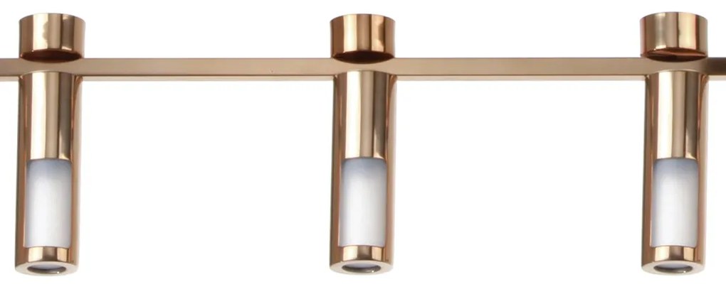 Pendente Pipeline 37X5,1X100Cm Metal Alumínio 5Xmr11 - Old Artisan Pd-... (DOURADO FOSCO)